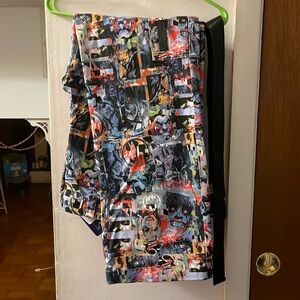 Batman wide leg jeans